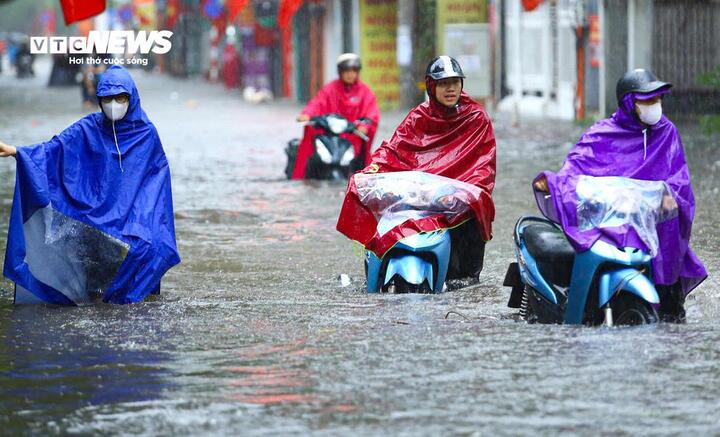Miền Bắc sắp đón không khí lạnh, nhiều nơi mưa to đến rất to. (Ảnh minh hoạ)