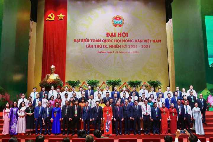 Ban Chấp hành Trung ương Hội Nông dân Việt Nam khoá IX, nhiệm kỳ 2026-2031 gồm 81 ủy viên. (Ảnh: Phạm Hưng)