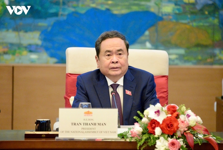 Chủ tịch Quốc hội Trần Thanh Mẫn hội kiến Thủ tướng Vương quốc Thái Lan - 9