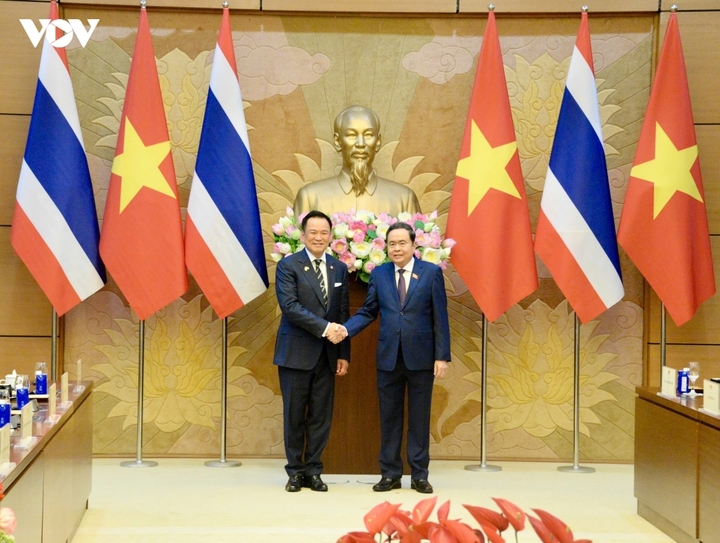Chủ tịch Quốc hội Trần Thanh Mẫn hội kiến Thủ tướng Vương quốc Thái Lan - 7
