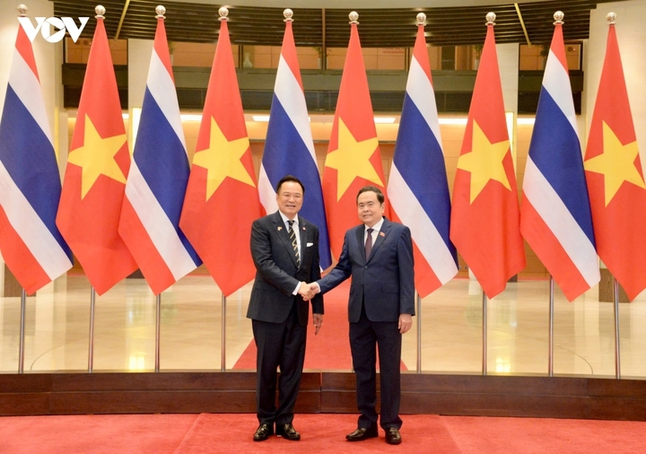 Chủ tịch Quốc hội Trần Thanh Mẫn hội kiến Thủ tướng Vương quốc Thái Lan - 6