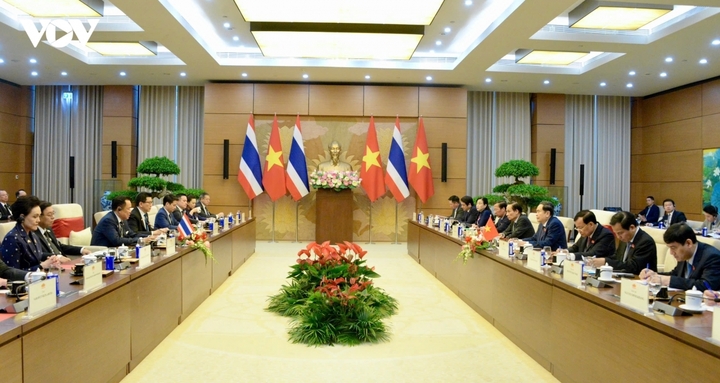 Chủ tịch Quốc hội Trần Thanh Mẫn hội kiến Thủ tướng Vương quốc Thái Lan - 8