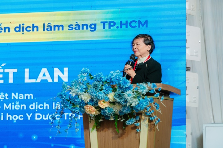 PGS.TS.BS. Lê Thị Tuyết Lan, Chủ tịch Hội Hen - Dị ứng - Miễn dịch lâm sàng TP.HCM, kỳ vọng hợp tác sẽ mở rộng “cánh tay nối dài” hỗ trợ người bệnh dự phòng từ sớm, tuân thủ điều trị các bệnh hô hấp mạn tính.