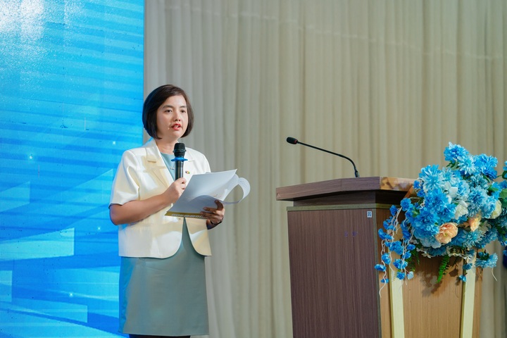Bà Nguyễn Đỗ Quyên, Phó Tổng giám đốc FPT Retail kiêm Giám đốc Điều hành Hệ thống nhà thuốc và trung tâm tiêm chủng Long Châu.