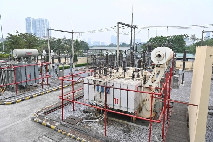 Trạm không người trực 110kV Thanh Xuân.