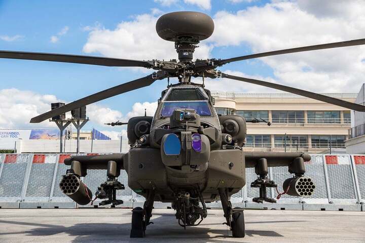 Trực thăng AH-64E Apache. Ảnh Wikipedia