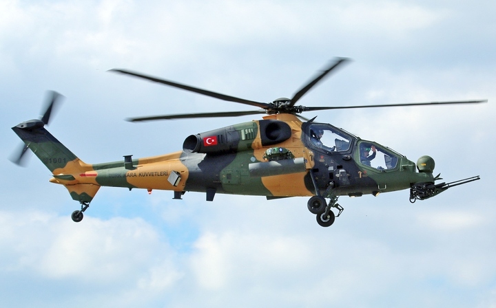 Trực thăng T129 ATAK. Ảnh Wikipedia