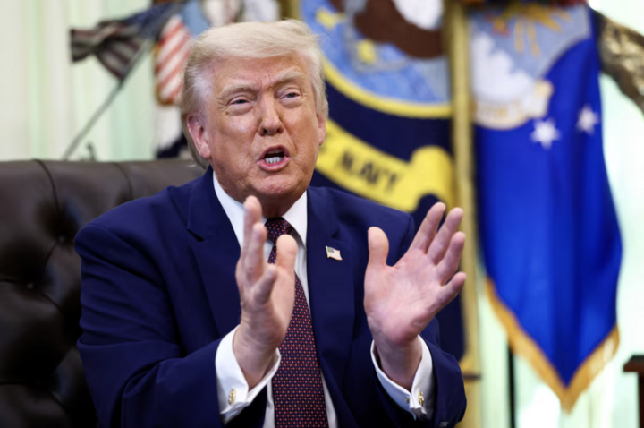 Tổng thống Mỹ Donald Trump từng công khai chỉ trích giá vé World Cup quá cao. (Ảnh: AP)