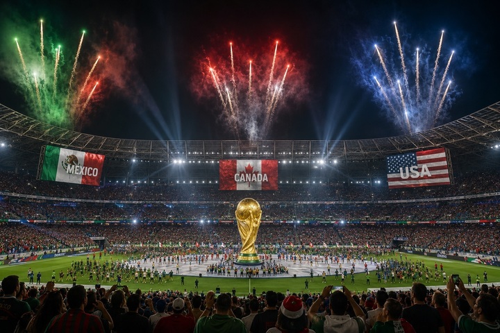 World Cup 2026 khai mạc ngày 12/6 (giờ Việt Nam).