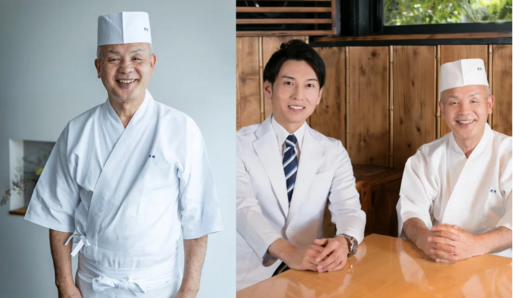 Ông Hiromitsu Nozaki, bếp trưởng nhà hàng sao Michelin "Waketokuyama" ở Tokyo (Ảnh: TVBS)