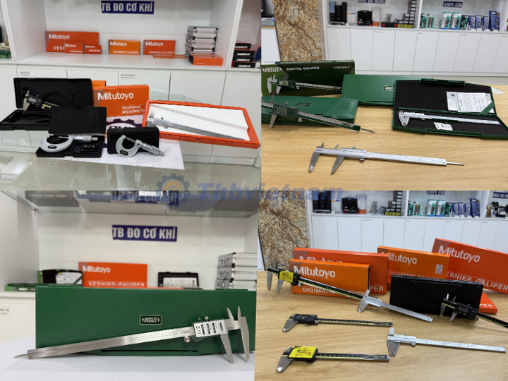 Danh mục thiết bị đo cơ khí đa dạng tại THB Việt Nam.