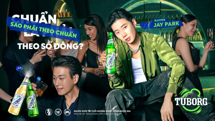 Bia Tuborg bắt tay Jay Park: Khởi động chiến dịch 'Sao phải theo chuẩn' - 1