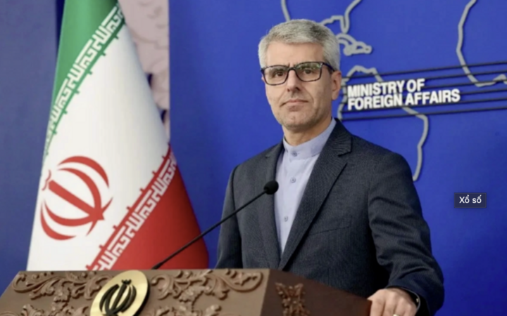 Phát ngôn viên Bộ Ngoại giao Iran Esmail Baghaei. (Ảnh: Bộ Ngoại giao Iran)