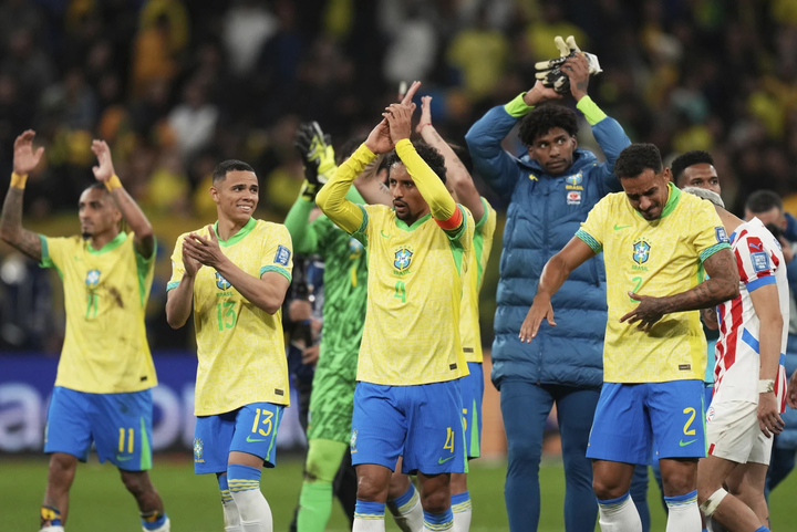 Brazil có số chức vô địch nhiều nhất với 5 lần đăng quang. (Ảnh: AP)
