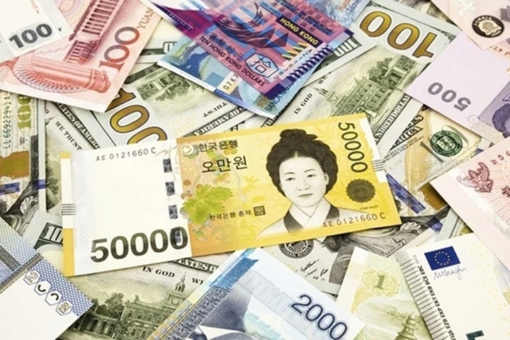 Won là đồng tiền chính thức của Hàn Quốc. (Ảnh: YONHAP)