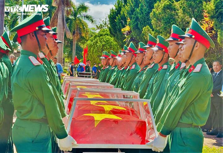 Đây là các liệt sỹ được Đội K52 tìm kiếm, cất bốc, quy tập lần thứ 25 trong mùa khô 2025-2026 tại ba tỉnh: Stung Treng, Ratanakiri, Preah Vihear (Campuchia).
