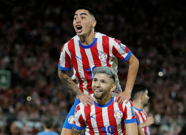 Paraguay không có nhiều ngôi sao đáng chú ý trong đội hình. (Ảnh: Reuters)