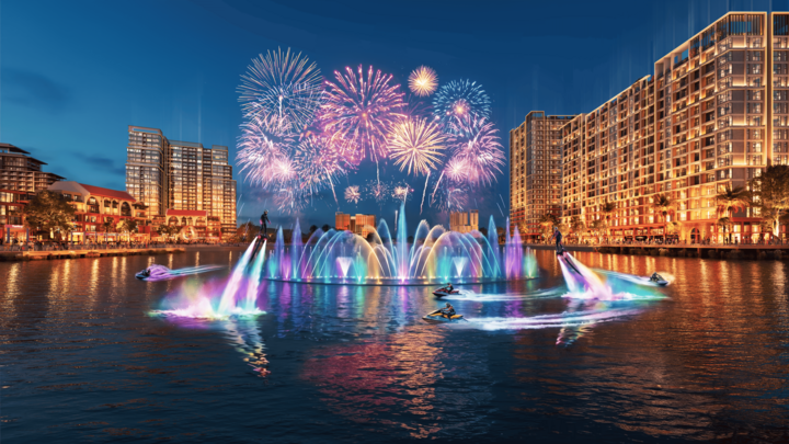 Sun Group hiện thực hóa biểu tượng giải trí đêm tại đảo lễ hội Festival Island thuộc đại đô thị Charmora City.