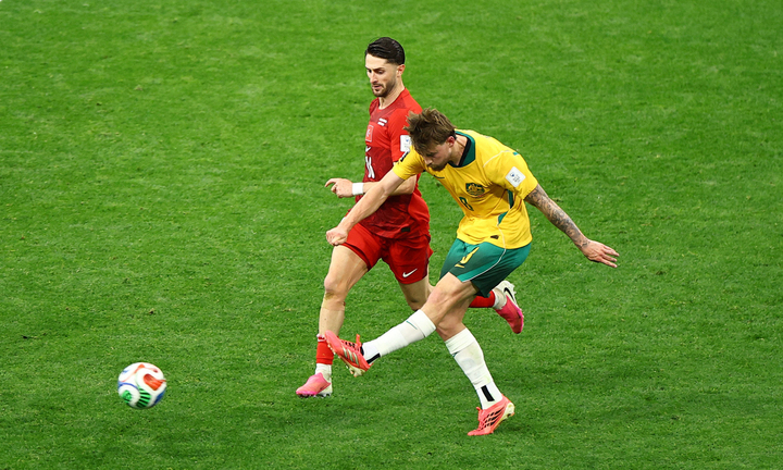 Australia thắng Thổ Nhĩ Kỳ 2-0. (Ảnh: Reuters)