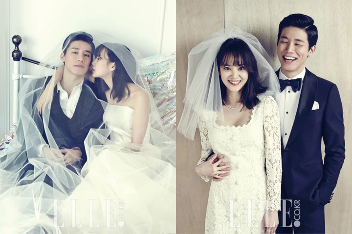 Kim Moo Yeol và Yoon Seung Ah là một trong những cặp đôi đẹp của làng giải trí Hàn Quốc.