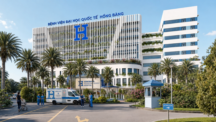 Bệnh viện Đại học quốc tế Hồng Bàng sẽ có diện mạo mới thay cho tiền thân trước đó là Bệnh viện Vạn Phúc.