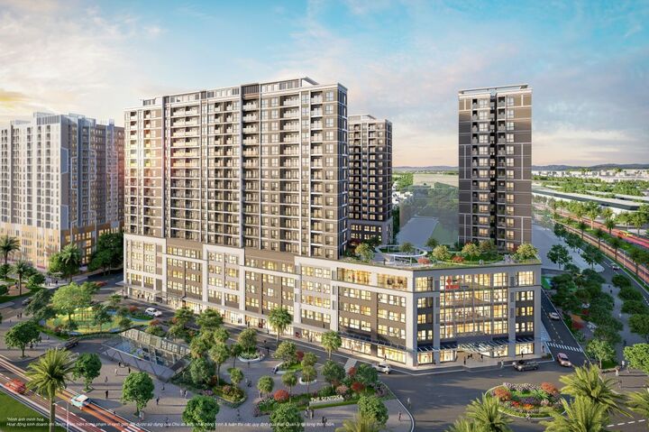 The Sentosa dự kiến cất nóc tháng 9/2026 và dự kiến bàn giao tháng 3/2027.