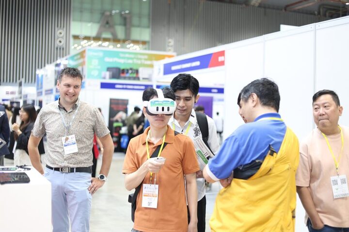 Triển lãm thu hút sự quan tâm của cộng đồng công nghệ, truyền thông và nội dung số.