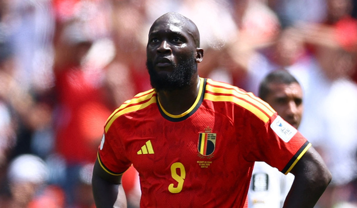 Lukaku giúp đội tuyển Bỉ có bàn gỡ.