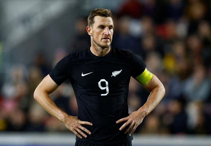 Chris Wood là ngôi sao đáng chú ý nhất của New Zealand. (Ảnh: Reuters)