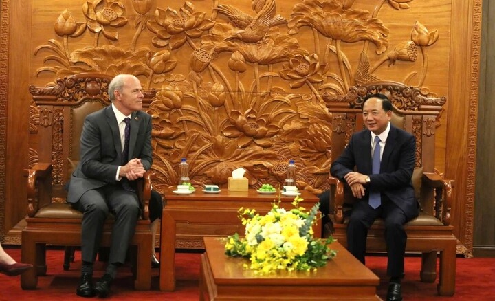 Ông Jim Nickel cho biết rất ấn tượng về những kết quả Việt Nam đạt được.