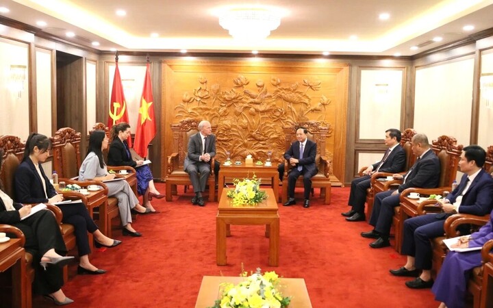 Toàn cảnh buổi tiếp