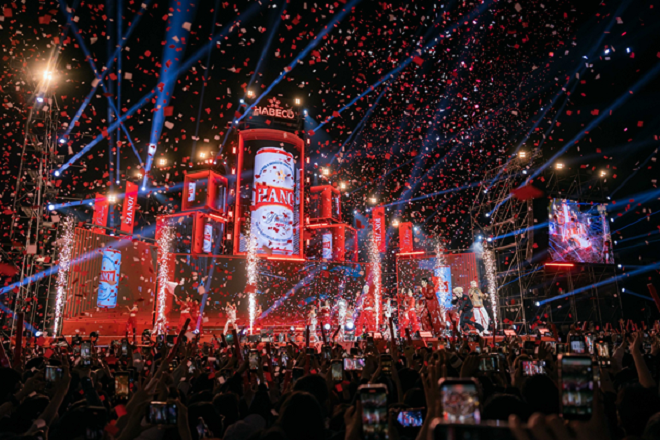 Đêm nhạc của Hanoi Premium Fest 2026.