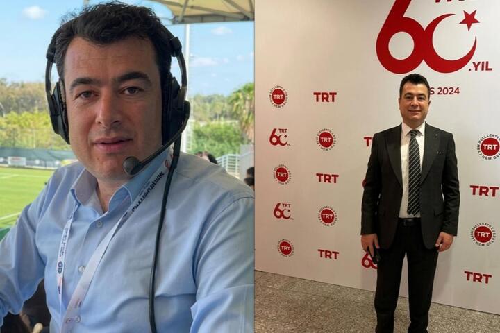 Bình luận viên Murat Ekrem Cimen nhầm màu áo của các cầu thủ trong trận đấu giữa Iran và New Zealand. (Ảnh: Turkiye Today)