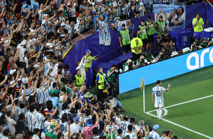 Messi vẫn tạo nên một trong những màn trình diễn cá nhân xuất sắc nhất World Cup dù đã 38 tuổi. (Ảnh: Reuters)