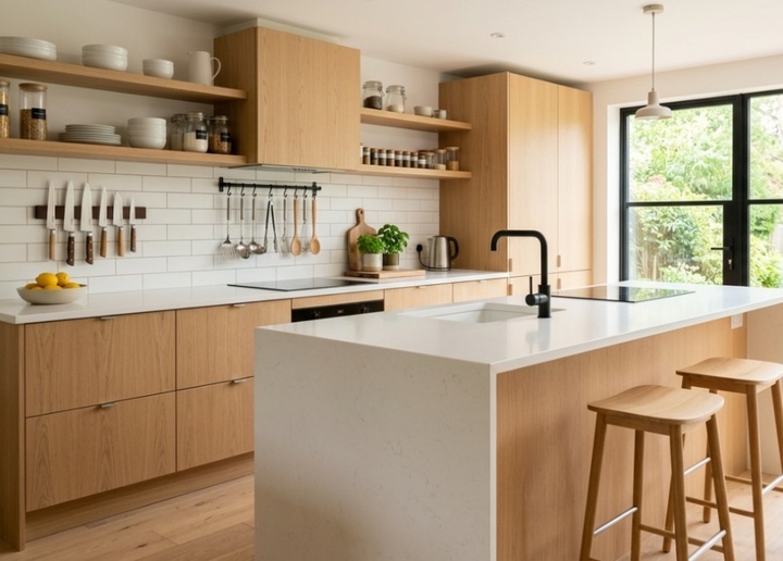 Thấu hiểu về thiết kế nội thất và lối sống tối giản, bạn không chỉ đang dọn dẹp nhà cửa, mà đang thực sự nâng tầm chất lượng sống của chính gia đình mình. Ảnh: XHS