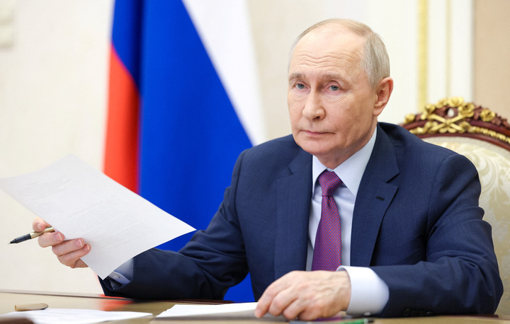 Tổng thống Nga Vladimir Putin.