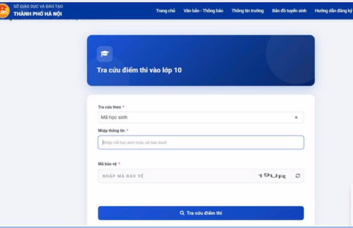 Hà Nội hướng dẫn 4 cách tra cứu điểm thi lớp 10, tránh quá tải giờ vàng công bố - 2