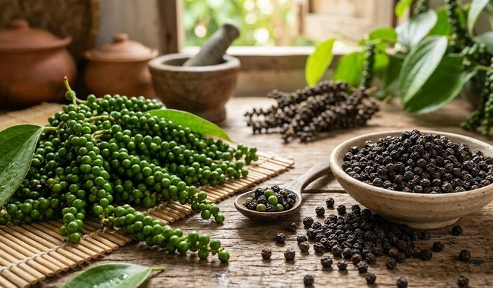 Giá tiêu hôm nay 18/6: Diễn biến trái chiều. (Ảnh minh họa)