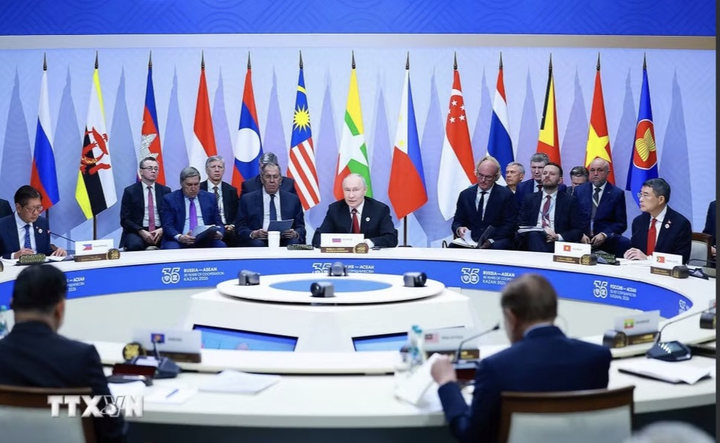 Hội nghị Cấp cao Kỷ niệm 35 năm quan hệ ASEAN - Nga có ý nghĩa quan trọng nhằm thúc đẩy quan hệ Đối tác Chiến lược ASEAN - Nga. (Ảnh: TTXVN)