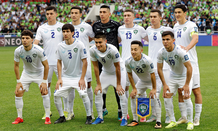Đội tuyển Uzbekistan lần đầu tiên tham dự World Cup. (Ảnh: Reuters)