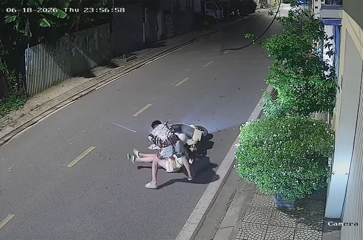 Hiện trường cô gái bị kẻ biến thái chặn đường sàm sỡ lúc nửa đêm ở Hải Phòng