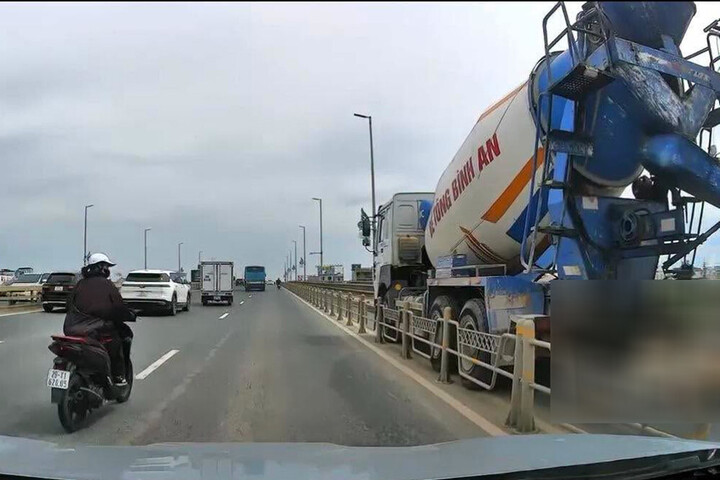 Hiện trường vụ tai nạn.
