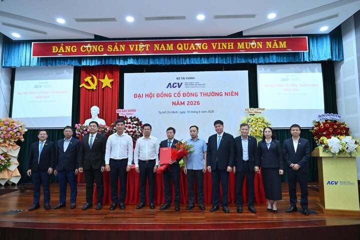 Ông Nguyễn Cao Cường được bầu giữ chức Chủ tịch HĐQT Tổng công ty Cảng hàng không Việt Nam. (Ảnh: ACV)