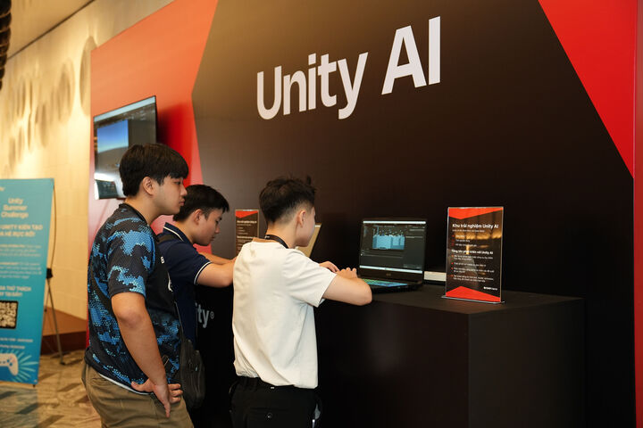 Công nghệ AI tạo ra cơ hội mới cho nhiều studio game phát triển nhanh chóng. (Ảnh: Unity)