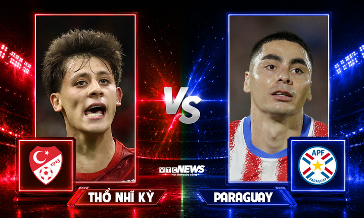 Thổ Nhĩ Kỳ đấu với Paraguay ở lượt trận thứ 2 bảng D World Cup 2026.
