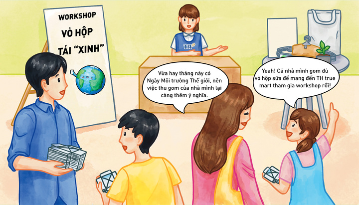 Theo chân các bạn nhỏ xứ Nghệ trải nghiệm workshop hưởng ứng ngày môi trường - 1