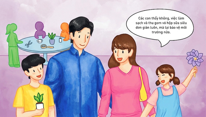 Theo chân các bạn nhỏ xứ Nghệ trải nghiệm workshop hưởng ứng ngày môi trường - 4