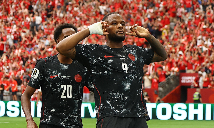 Canada thắng Qatar 6-0 ở lượt trận thứ hai. (Ảnh: Reuters)