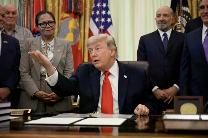Tổng thống Mỹ Donald Trump. (Ảnh: Reuters)