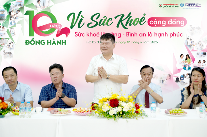 Đại diện UBND phường Văn Miếu - Quốc Tử Giám tham dự chương trình kỷ niệm.